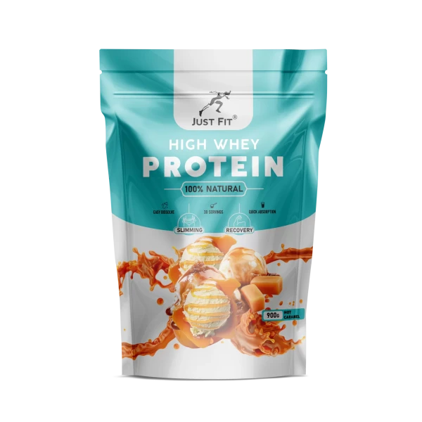 Just Fit High Whey Protein 900 grams (Карамель)
