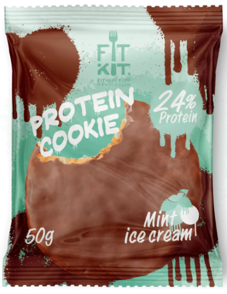 Fit Kit Chocolate cookie 40 grams (Мятное мороженое)