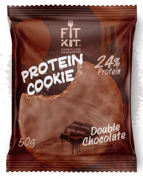 Fit Kit Chocolate cookie 40 grams (Двойной шоколад)