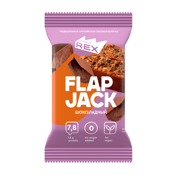 Protein Rex Flap Jack 60 grams (Шоколад)