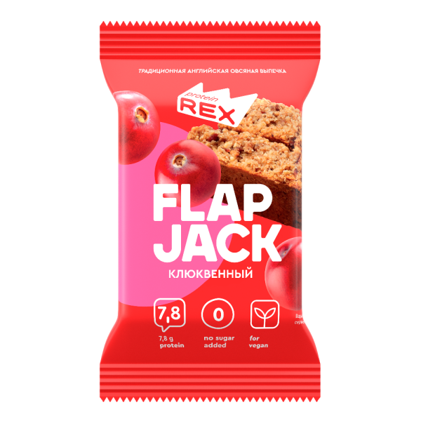 Protein Rex Flap Jack 60 grams (Клюква)