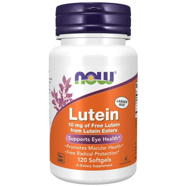 NOW Lutein 10 mg 120 softgels
