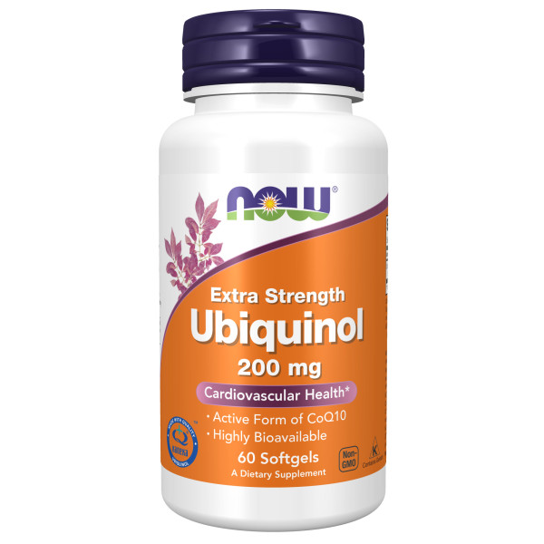 NOW Ubiquinol 200 mg 60 softgels