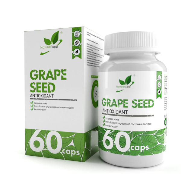 NaturalSupp Grape Seed 60 capsules