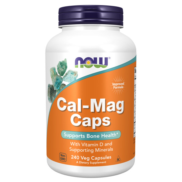 NOW Cal-Mag Caps 240 capsules