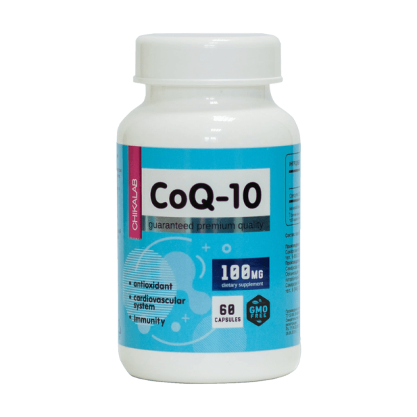 Chikalab CoQ10 100 mg 60 capsules