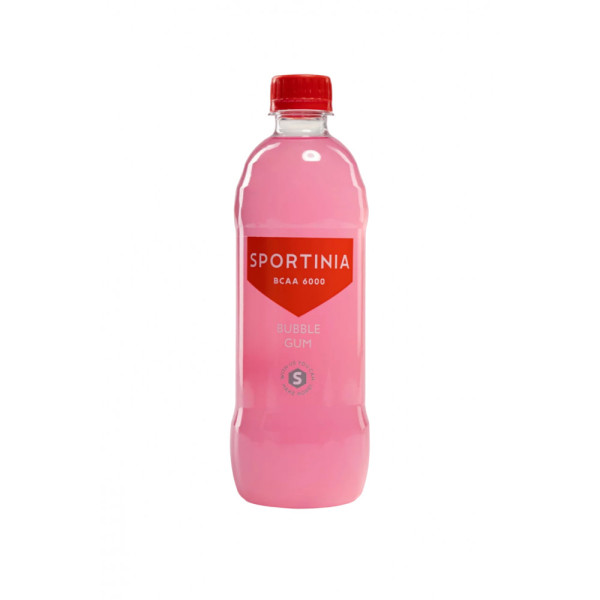 Sportinia BCAA 6000 500 ml (Бубль - гум (банан - мята))