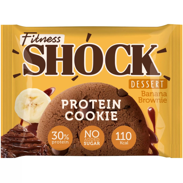 FitnesShock DESSERT 35 grams (Банановый брауни)