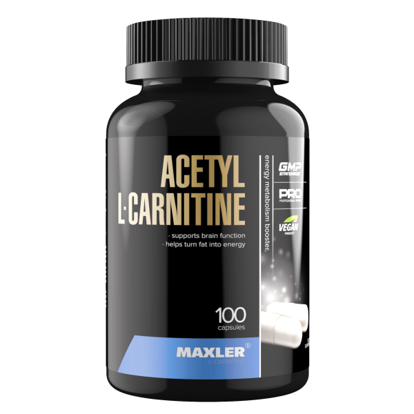 Maxler Acetyl L-Carnitine 100 capsules