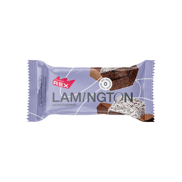 Protein Rex lamington 50 grams (Ламингтон шоколадный)
