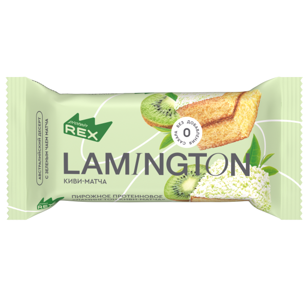 Protein Rex lamington 50 grams (Ламингтон Киви - Матча)