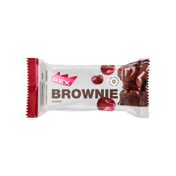 Protein Rex Brownie 50 grams (Вишневое)
