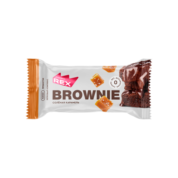 Protein Rex Brownie 50 grams (Соленая карамель)