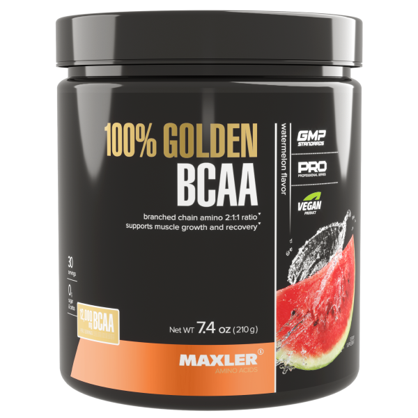 Maxler 100% Golden BCAA 210 grams (Арбуз)