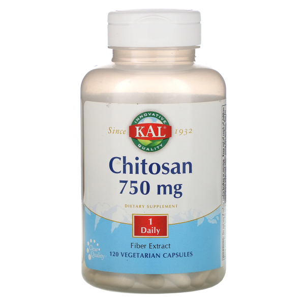 KAL Chitosan 750 mg 120 veg capsules