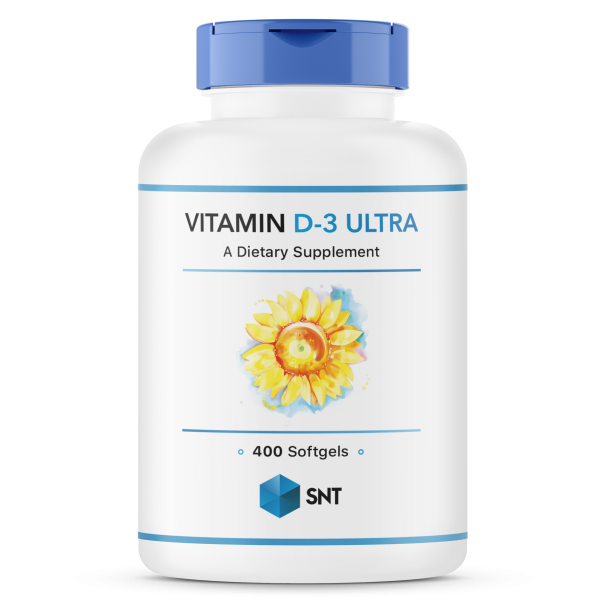 SNT Vitamin D3 10000 ME Ultra 400 softgels