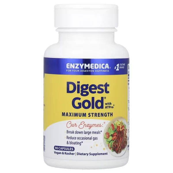 Enzymedica Digest gold with ATPro 90 capsules