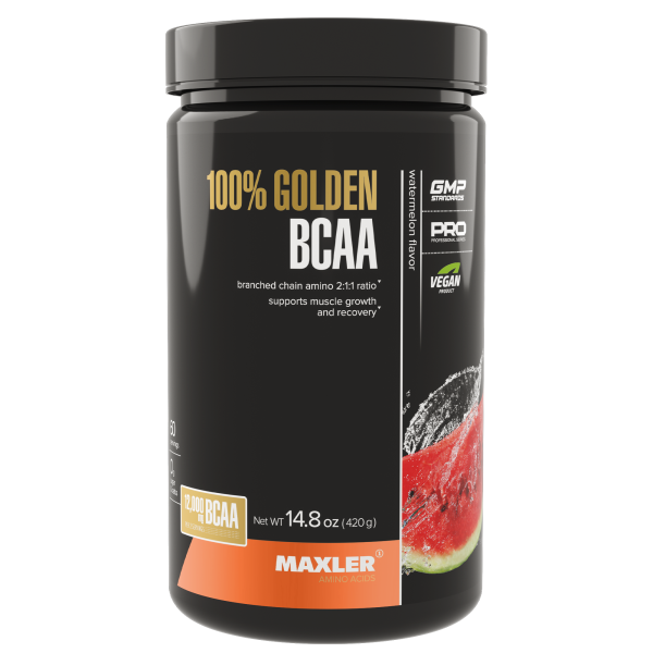 Maxler 100% Golden BCAA 420 grams (Арбуз)