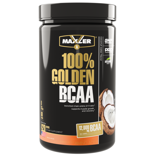 Maxler 100% Golden BCAA 420 grams (Кокосовая вода)