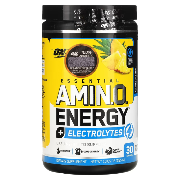 Optimum Nutrition Amino Energy + Elecrtolytes 285 grams (Ананасовый твист)