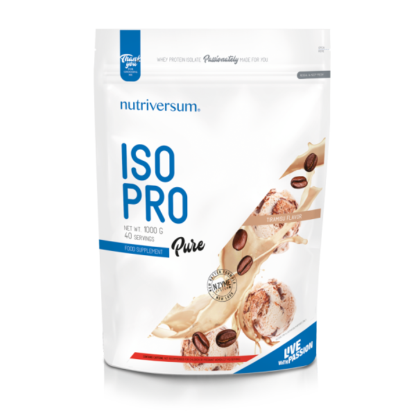 Nutriversum Протеин Изолят ISO Pro 700 грамм (Тирамису)