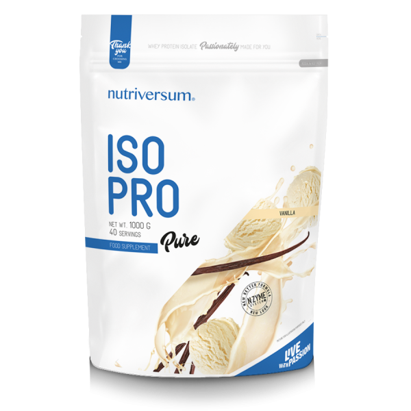 Nutriversum Протеин Изолят ISO Pro 700 грамм (Ваниль)