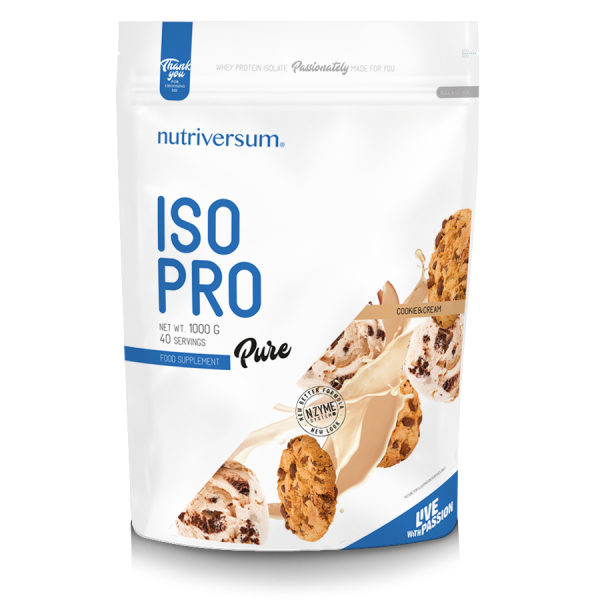 Nutriversum Протеин Изолят ISO Pro 700 грамм (Печенье - крем)