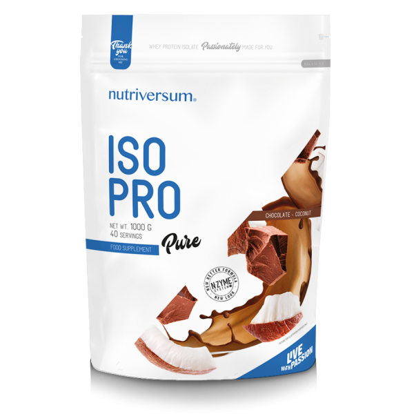 Nutriversum Протеин Изолят ISO Pro 700 грамм (Шоколад - кокос)