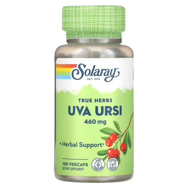 Solaray Uva Ursi 460 mg 100 veg capsules