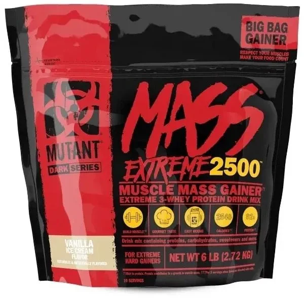 Mutant Mass Extreme 2500 2270 grams DOY (Ванильное мороженое)