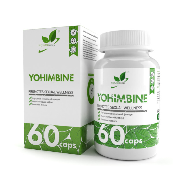 NaturalSupp Yohimbine 60 capsules