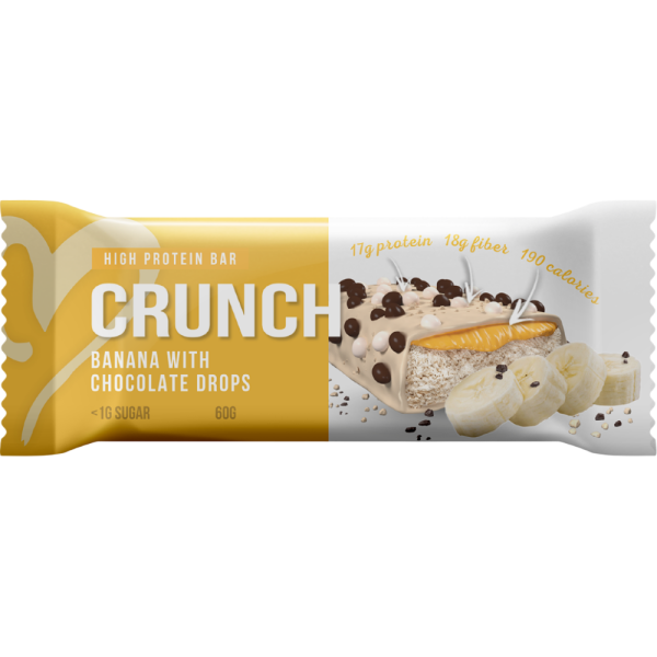 BootyBar Crunch 60 grams (Банан - шоколад)