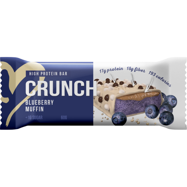 BootyBar Crunch 60 grams (Черничный маффин)