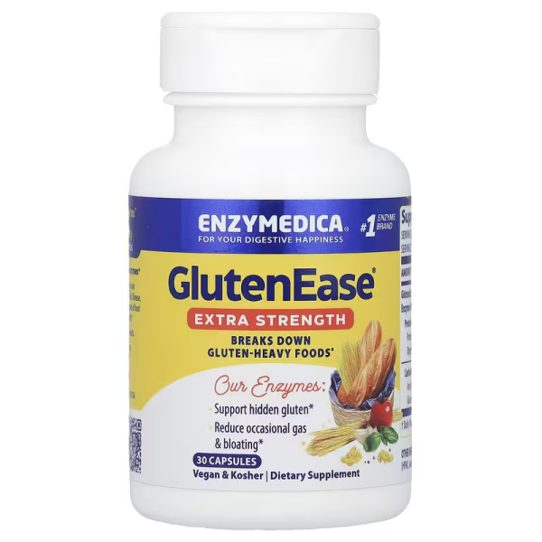 Enzymedica GlutenEase extra strength 30 capsules