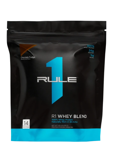Rule1 Whey Blend 462 grams (Шоколадная помадка)
