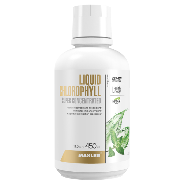Maxler Liquid Chlorophyll Super Concentrated 450 ml (Мятный)