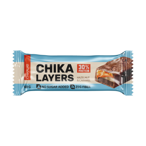 Chikalab Chika Layers 60 grams (Лесной орех с карамелью)