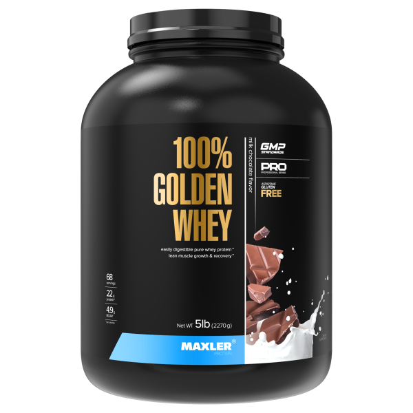 Maxler Golden Whey 2270 grams (Молочный шоколад)