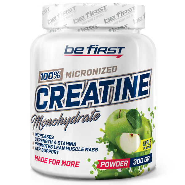 Be First Creatine 300 grams (Яблоко)