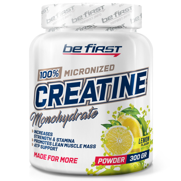 Be First Creatine 300 grams (Лимон)