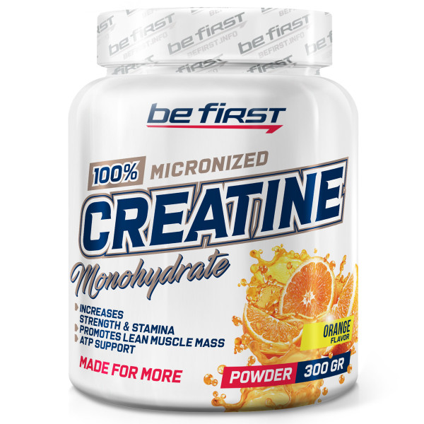 Be First Creatine 300 grams (Апельсин)