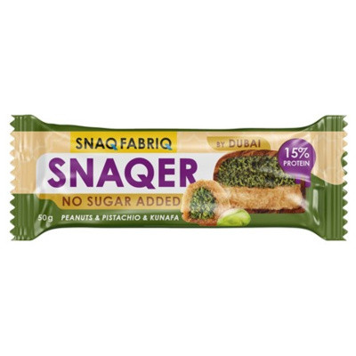 Snaq Fabriq Snaqer 50 grams ( Арахис с фисташкой и хрустящим тестом)