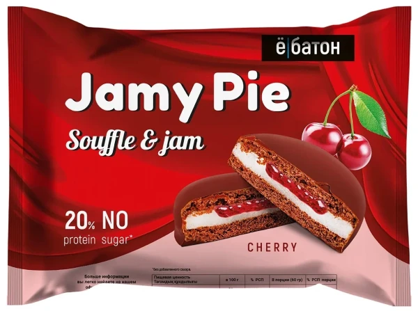 Ёбатон Печенье Jamy Pie 60 grams (Вишня)