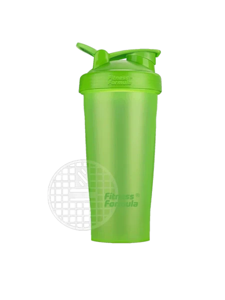 Fitness Formula Shaker Bottle C03 600 мл (Зелёный - крышка зелёная - лого зелёный)