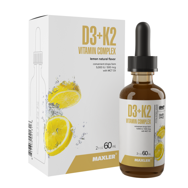 Maxler Vitamin D3 + K2 60 ml