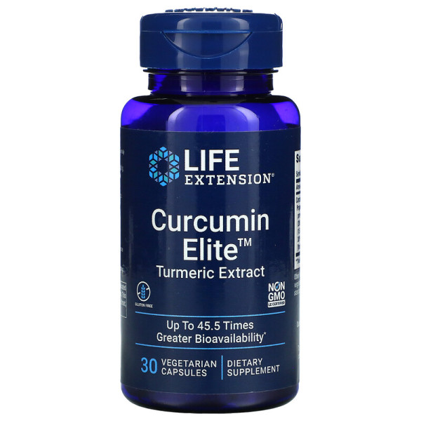 Life Extension Curcumin Elite 30 veg capsules