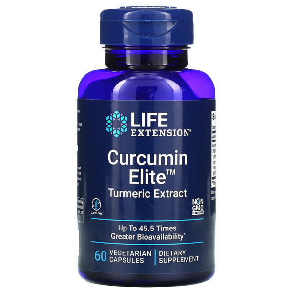 Life Extension Curcumin Elite 60 veg capsules