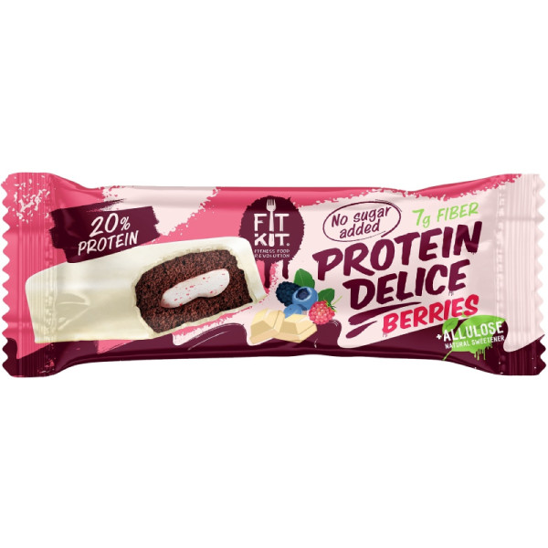 Fit Kit Protein Delice 60 grams (Лесные ягоды)