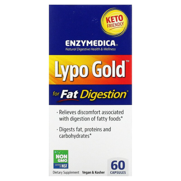 Enzymedica Lypo Gold 60 capsules