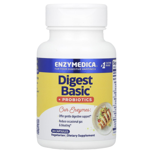 Enzymedica Digest Basic + Probiotics 30 capsules